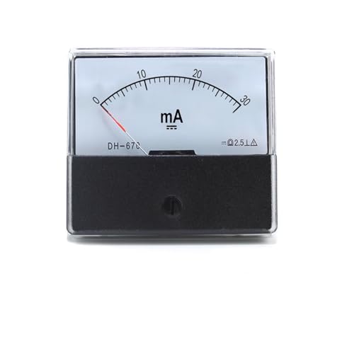 Milliammètre pour mesurer le courant continu 200mA sans pile type DH-670