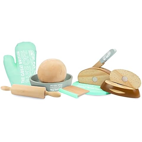 Great British Bake Off 294B Wooden Bread Week Set, Pretend Play, Age 3+ Years Cover