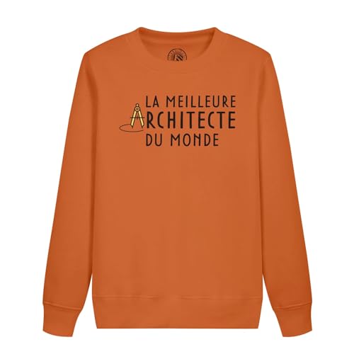 Sweatshirt enfant la meilleure architecte vêtement job art monument