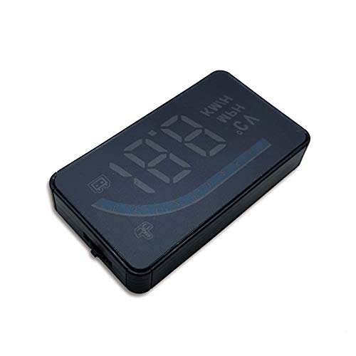 Display de HUD para carro, display de cabeça para cima Velocímetro de alta definição Ferramenta de d