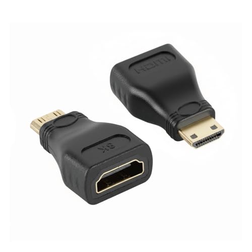 Adaptador Mini HDMI a HDMI 8K Tecmojo 2 unidades miniatura 1