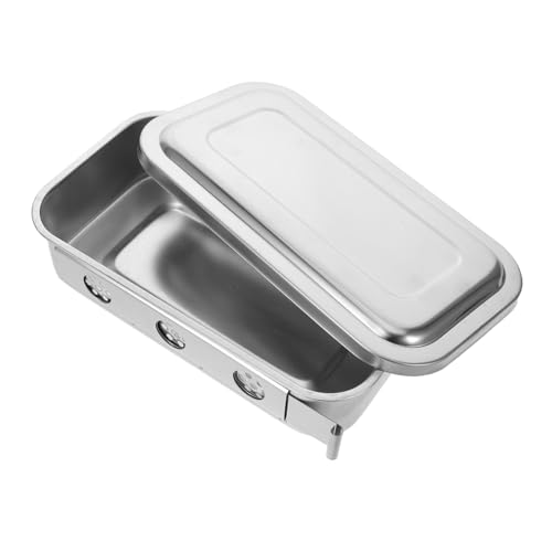Plateau chirurgical pour instruments médicaux boîte inox de stérilisation