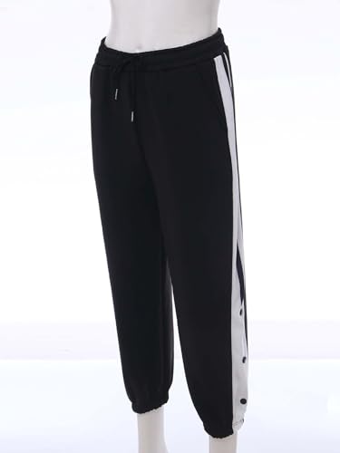 Children Unisex Warm Fleece-Lined Sweatpants Boys Drawstring Elastic Waistband Outdoor Camping Hiking Pants3