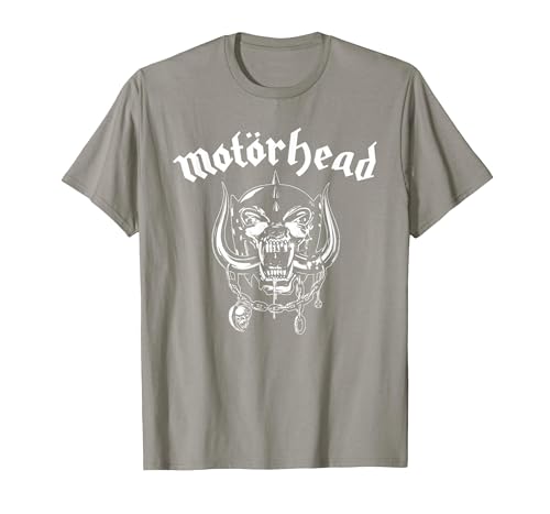 Motörhead Flat Warpig Slate T-Shirt, Men, Slate Grey, Large