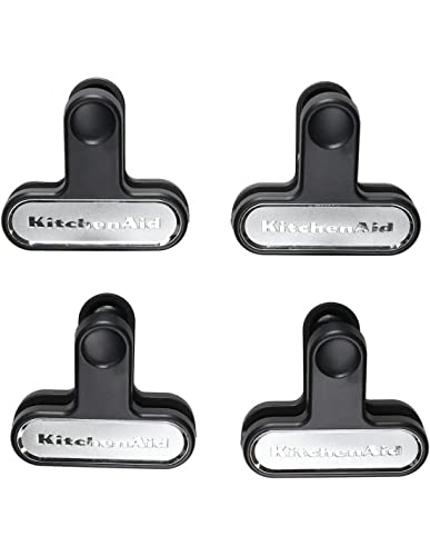 KitchenAid 4X Food Bag Clips, for Tight Seal Food Storage, Dishwasher Safe