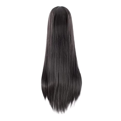 MapofBeauty 40 Inch/ 100 cm Carve Long Straight Cosplay Wig Anime Costume Party Wig - Image 3