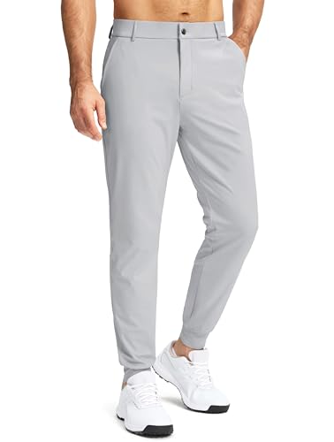 G Gradual Men's Stretch Golf Joggers with 3 Pockets Slim Fit Sweatpants Work Dress Casual Pants for...