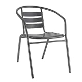 MATERIAL - Las sillas están hechas de metal resistente. Con las almohadillas de datos proporcionadas, puede estar seguro de que no las rayará ni las dañará cuando las sobrepase. Los reposabrazos permiten, por el contrario, la comodidad y el apoyo de los brazos