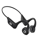 Fone Sem Fio Condução Bluetooth Com Entrada Cartão De Memória A Prova Suor Preto