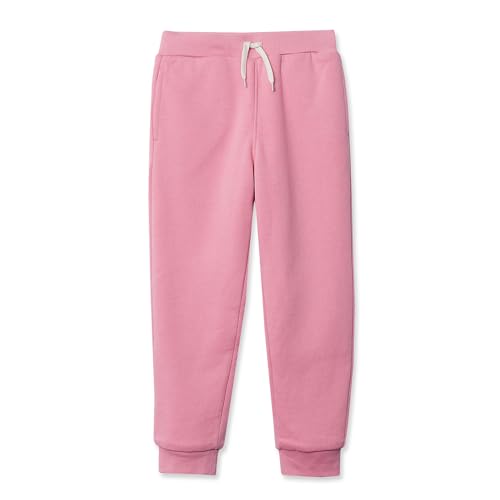 Lands' End Kids Sherpa Fleece Lined Jogger Sweatpants Desert Rose Kids X-Small