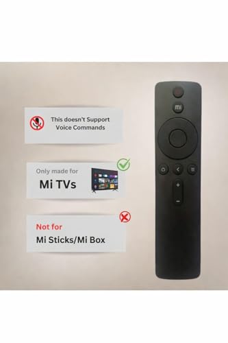 Image of Sadhwanis Original Remote Control Compatible for Mi Tv Remote Suitable for Mi TV 4A (32 inch /43 inch)
