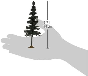 Bachmann Trains - Scene SCAPES - 5"- 6" Spruce Trees (6 per Box) - HO Scale image 3