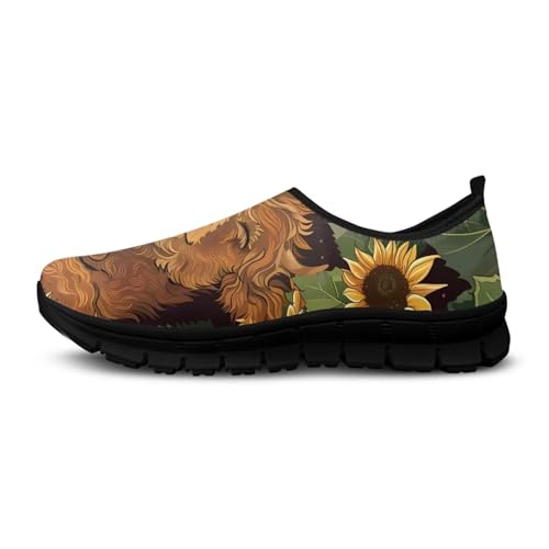 Image of Women's Loafers Slip On Slip Shoe Casual Walking Shoes Non Slip Work Shoes Mesh Athletic Sneakers