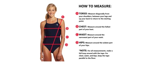Tyr Women's Standard Tyreco Solid Diamondback Swimsuit, Black, 32 #TOP3
