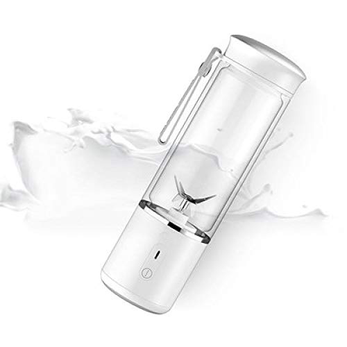 Tragbarer Entsafter Tragbarer Glasflaschen-Saftbecher-Mixer in Lebensmittelqualität USB-Mixer Entsafter Manueller Mixer