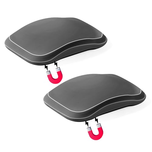 Sifemp Silicone Magnetic for air-tag Case Hidden air-tag Holder for car Supercar Design 2 Strong Magnetic Pads Easy Mount for Car Bike Motorcycle (Gray 2pack)