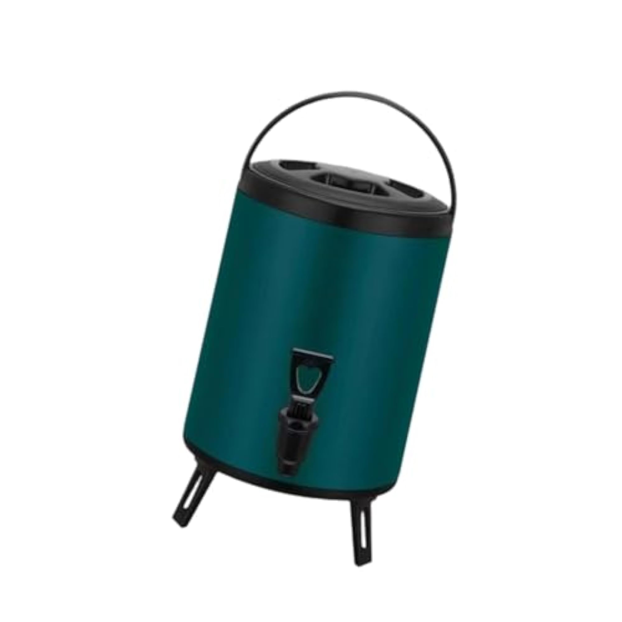 Insulated Drink Dispenser for Kindergartens, 10L, Green