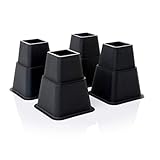Structures 8 Piece Heavy Duty Multi Height Bed Risers Set, 3