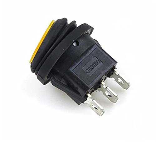 Interrupteur de lumière étanche KCD1 pour tableau de bord extérieur - 2