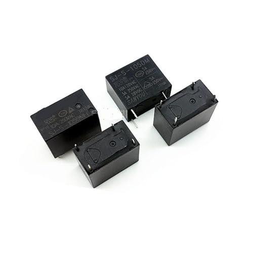 Relais 4 broches 10A pour domotique et chauffage SJ-S-105DMH