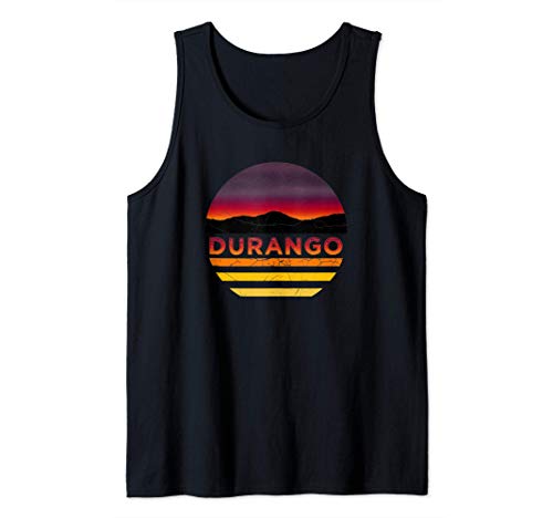 Retro Vintage Durango, Colorado Vacation Souvenir Canotta
