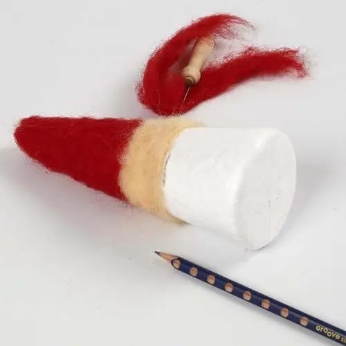 Miniatura 6 de Crafare Paquete de 4 conos de espuma para manualidades de 3.85 x 9.7 pulgadas para proyectos de árbol de Navidad, decoración de bodas, centros de