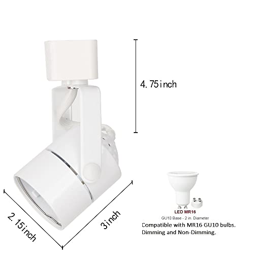 Shilihe SLH02WH Mr16 Gu10 Halo Track Lighting Heads Fixtures thumb #2