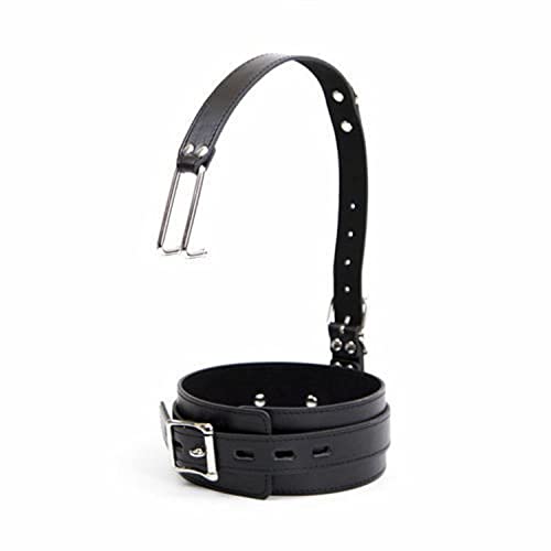 Bondage Masters Neck Collar with Nose Hook