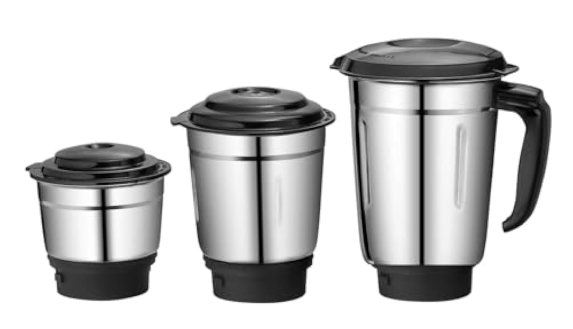 Mixer Grinder 3 Jar Set, Stainless Steel