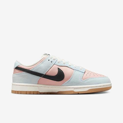 Nike Dunk Low Women's Shoes (HJ7341-474, Glacier Blue/Arctic Orange/Pale Ivory/Off Noir) Size 10