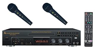 Marin Ranger HDDVD950PRO HDMI Digital Karaoke Player with CDG to MP3G Converter, DVDs Ripping and USB Digital Recording with Two Free Wired Professional Vocal Microphones