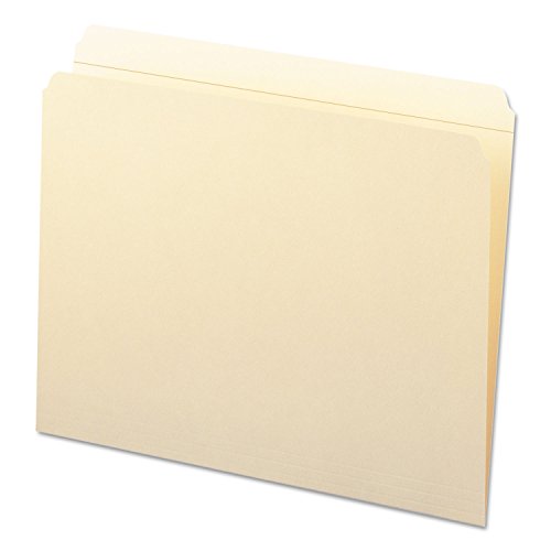 Smead File Folder, Reinforced Straight-Cut Tab (Not Undercut), Letter Size, Manila, 100 per Box (10310) by SMEAD - Image 3