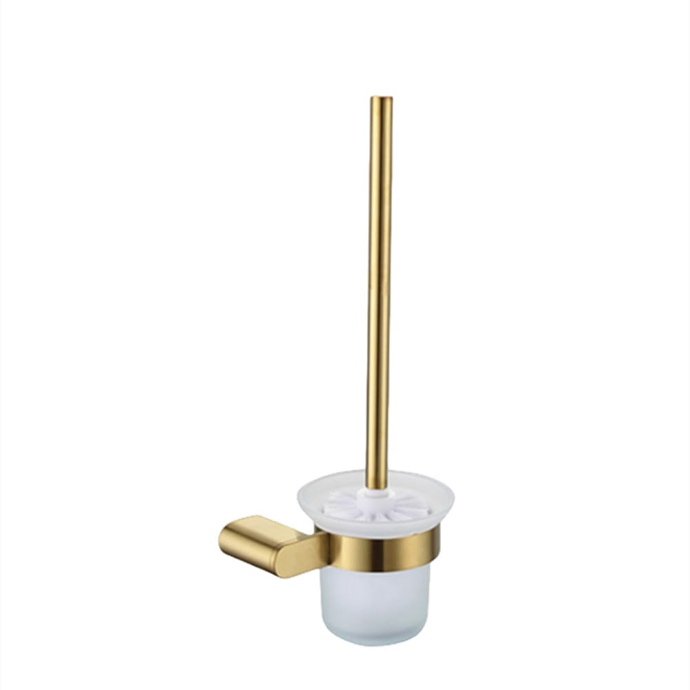Kit accessoires salle de bain or brossé pour optimiser le rangement d'un espace bain