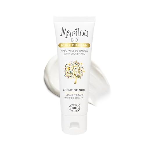 Marilou Bio Crème de Nuit Argan Tube de 50 ml
