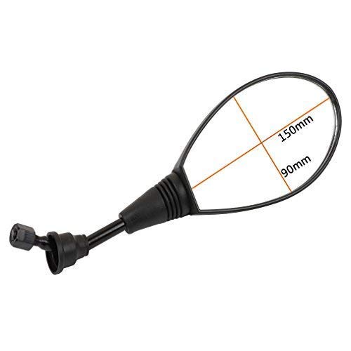 Gy6 Rear View Mirror With Handlebar Mount For Motorcycle Scooter Moped Dirt Bike Bicycle Cruiser Coolster Snowmobile Atv Arctic 8Mm(Pair) #TOP1