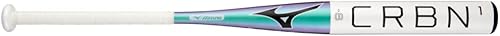 Mizuno F23-CRBN1 (-10) Bate de sóftbol de lanzamiento rápido, 33 pulgadas23 onzas