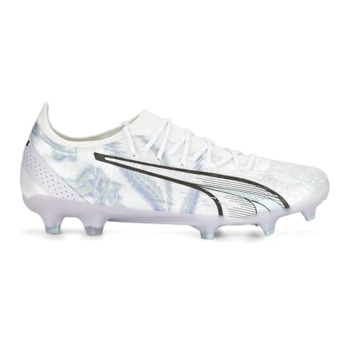 PUMA Womens Ultra Ultimate Brilliance Firm GroundAg Soccer Cleats Firm Ground, Soft Ground - White