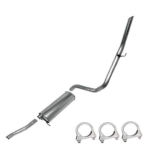 intermediate pipe muffler resonator tailpipe exhaust system kit fits: 1999-2001 Ford Expedition 5.4L