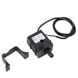 Mini Brushless Submersible, Low Noise Micro Centrifugal Pump Outdoor Pond Pump for Landscape Fountains DC 12V