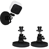 2 Pack Magnetic Wall Mount Bracket Compatible with Blink Outdoor 4th/3rd Gen,Blink Mini/Mini 2,Blink XT/XT2,Blink Indoor,No Drilling Adjustable Magnet Camera Mount,Attached to Magnetic Surfaces