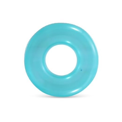 Intex 59260ep Transparent Swim Tube, Age 8+ Assorted Colors