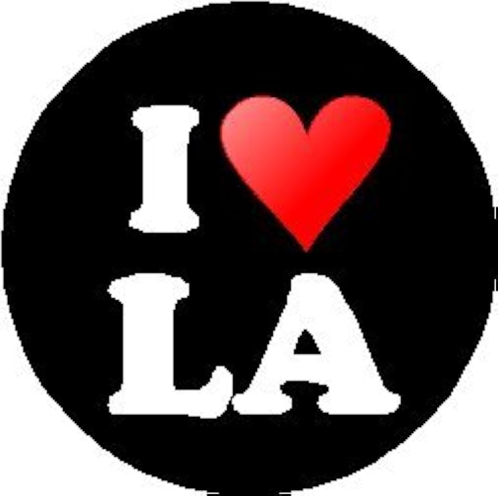 Amazon.com: I Love LA 1.25