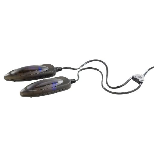 infactory Skischuh Wärmer: Elektrischer Schuhtrockner mit UV-Licht (Schuhwärmer elektrisch)