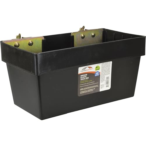 CargoSmart Medium Plastic Storage Bin - 12in.W x 6in.D x 6in.H, for E-Track and X-Track
