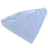 [Malliah] 【気管切開や喉頭摘出などの傷隠しに】面テープ バンダナネックカバー：スカイ