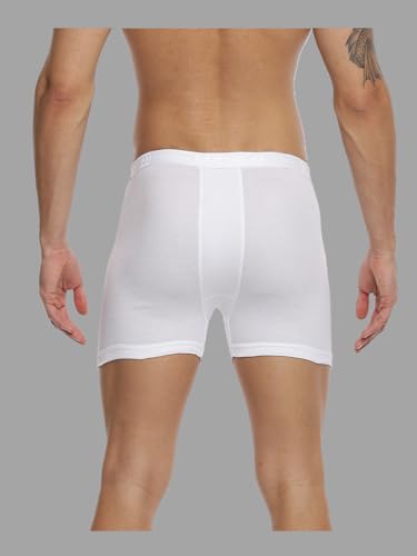 Image of RAMRAJ COTTON Men Cotton Trunks - Multicolor| Outer Elastic Waistband With Double Side Pockets