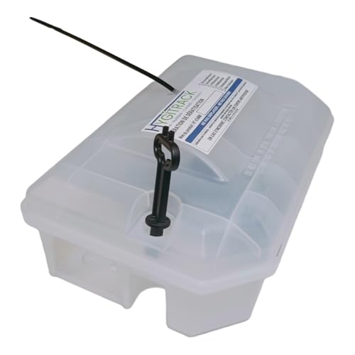 Poste rongeurs Polyvalent Bullet Transparent et sécurisé avec tapette integrée