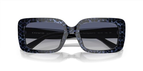 Coach Women's Hc8380u Universal Fit Rectangular Sunglasses 5