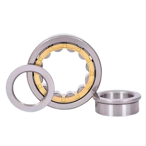 Roulement NUP307EM à rouleaux cylindriques en acier chromé de dimensions 35x80x21mm