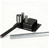 Dobladora manual de varillas de acero – Herramienta de doblado de 4 a 14 mm de diámetro para la formación de barras de refuerzo, construcción de tamaño mediano resistente